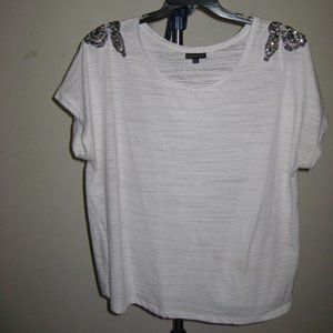 Lane Bryant 22/24 Dressed Up White T